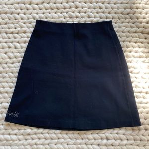 Wolford Black A-Line Skirt Sz 4